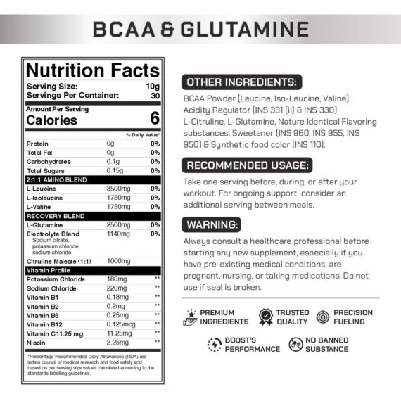 BCAA & GLUTAMINE
